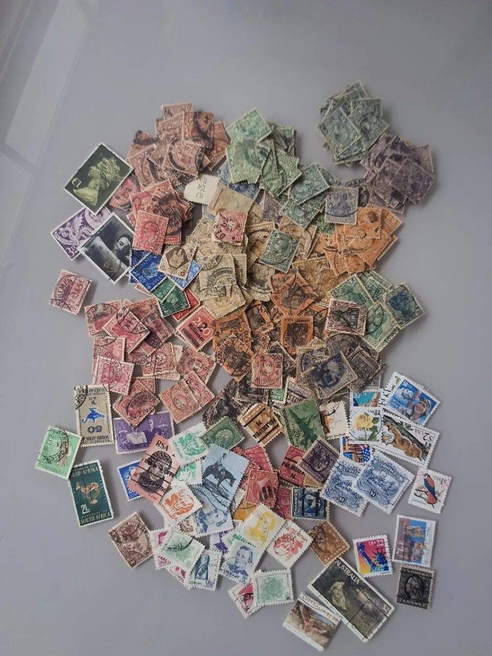 Cédulas antigas e selos postais  - Foto 5