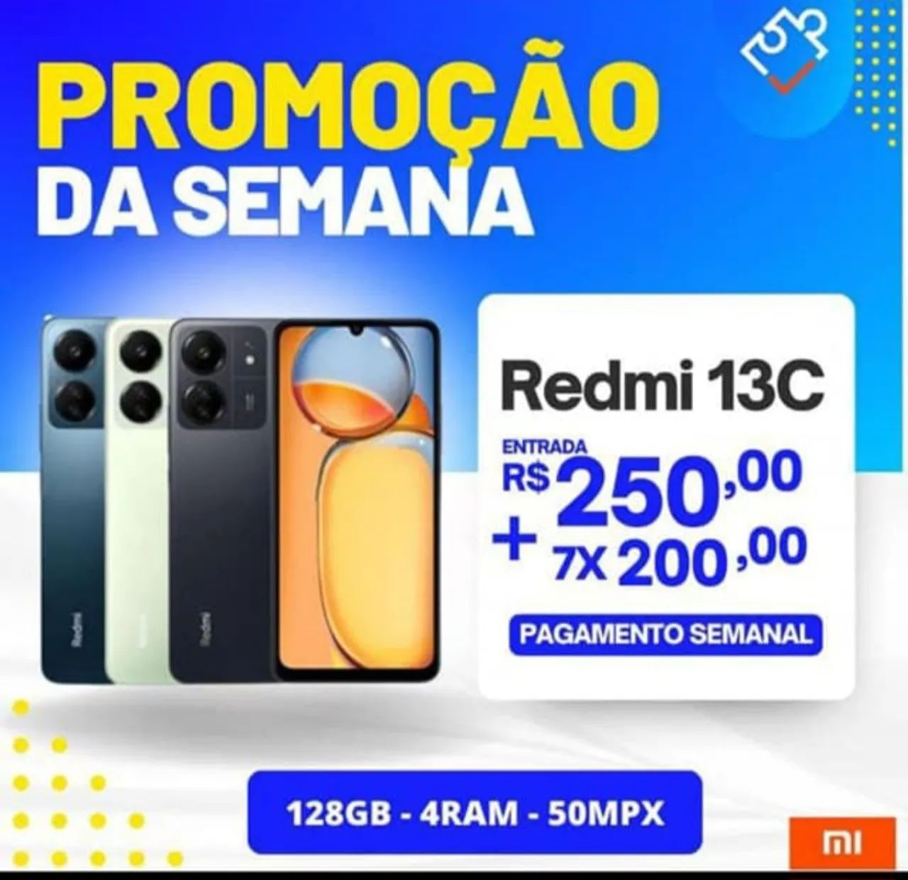 Celular parcelado