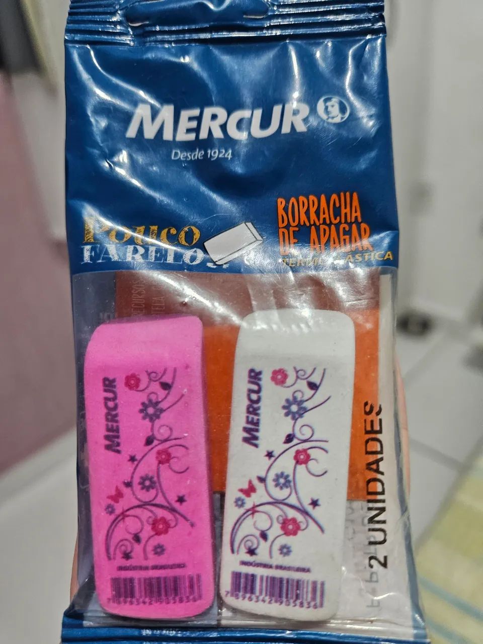 Floral Erasers Kit (2 pcs) by Mercur