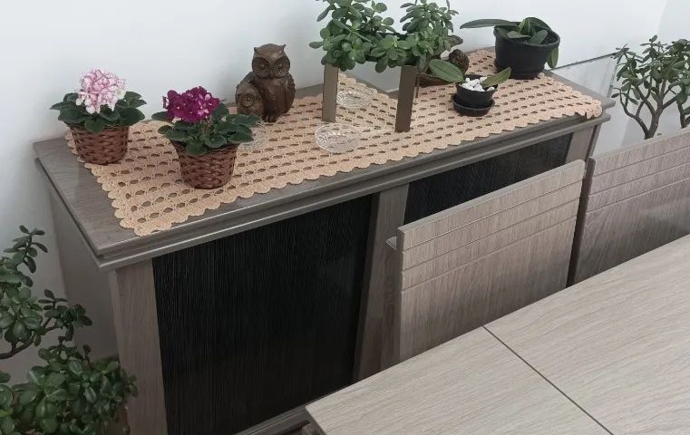 Mesa e balcão, conjunto c/8 lugares. - Foto 2