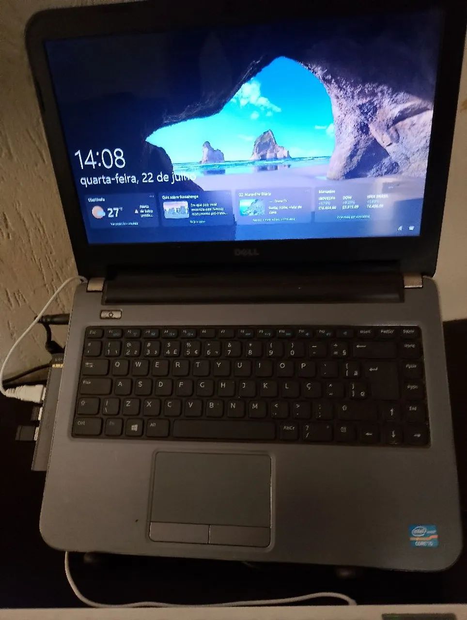Notebook Dell Inspiron bateria nova SSD excelente computador  - Foto 2
