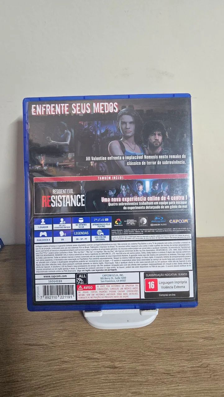 Resident Evil 3 (REMAKE) - PS4 - Foto 2