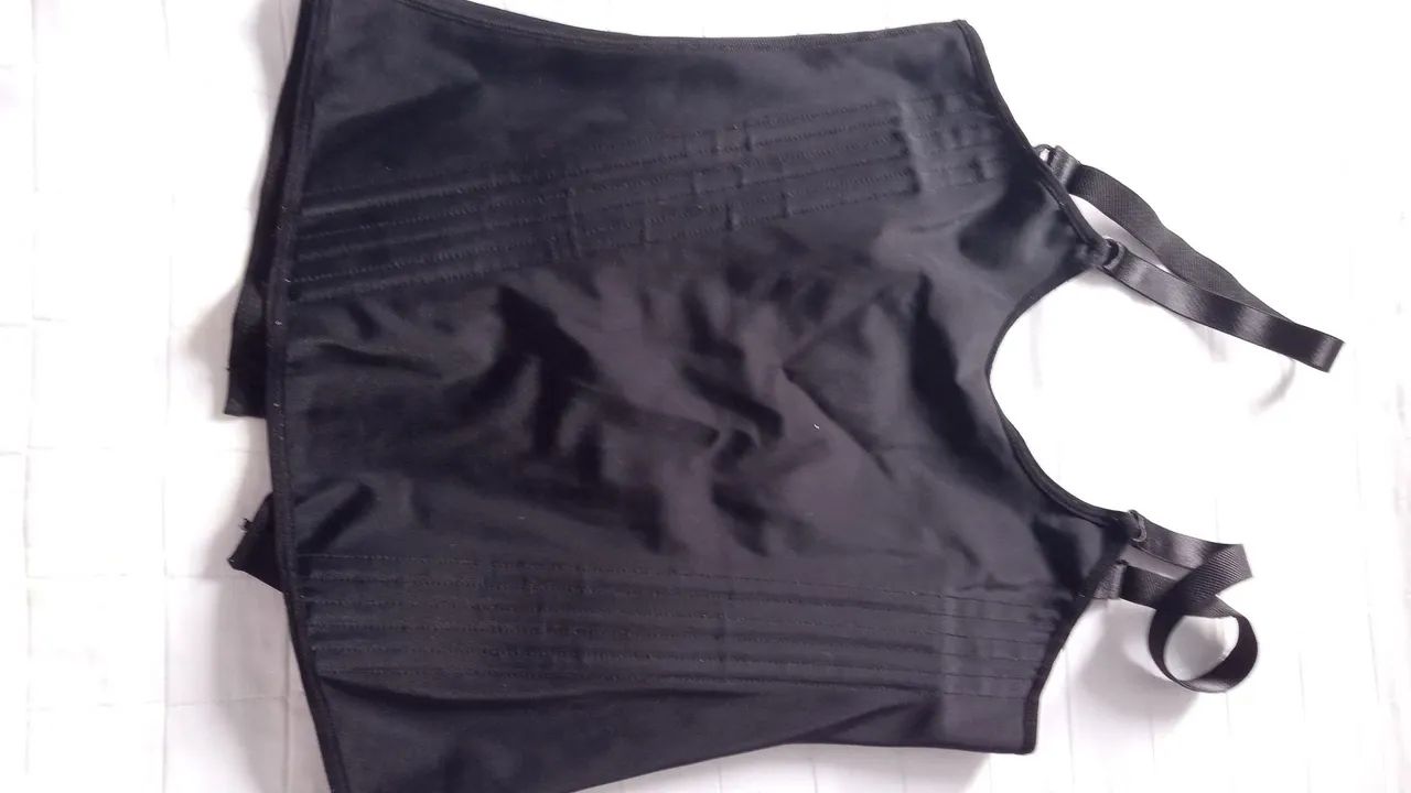 Cinta modeladora pós parto com 12 barbatanas  - Foto 3