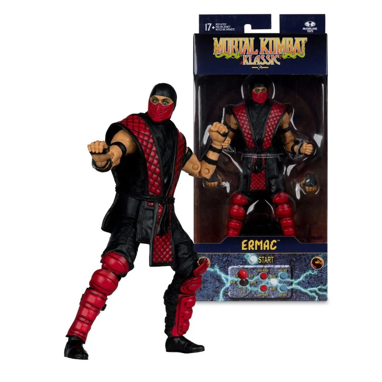 Mortal Kombat Klassic Ermac 7" Action Figure McFarlane 