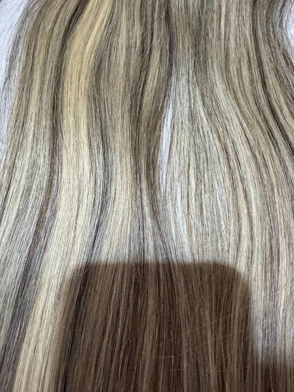 Cabelo Humano Brasileiro com mechas loiras (do Sul) - Foto 3