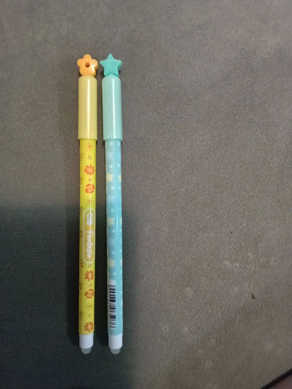 Flower and Star Erasable Pens