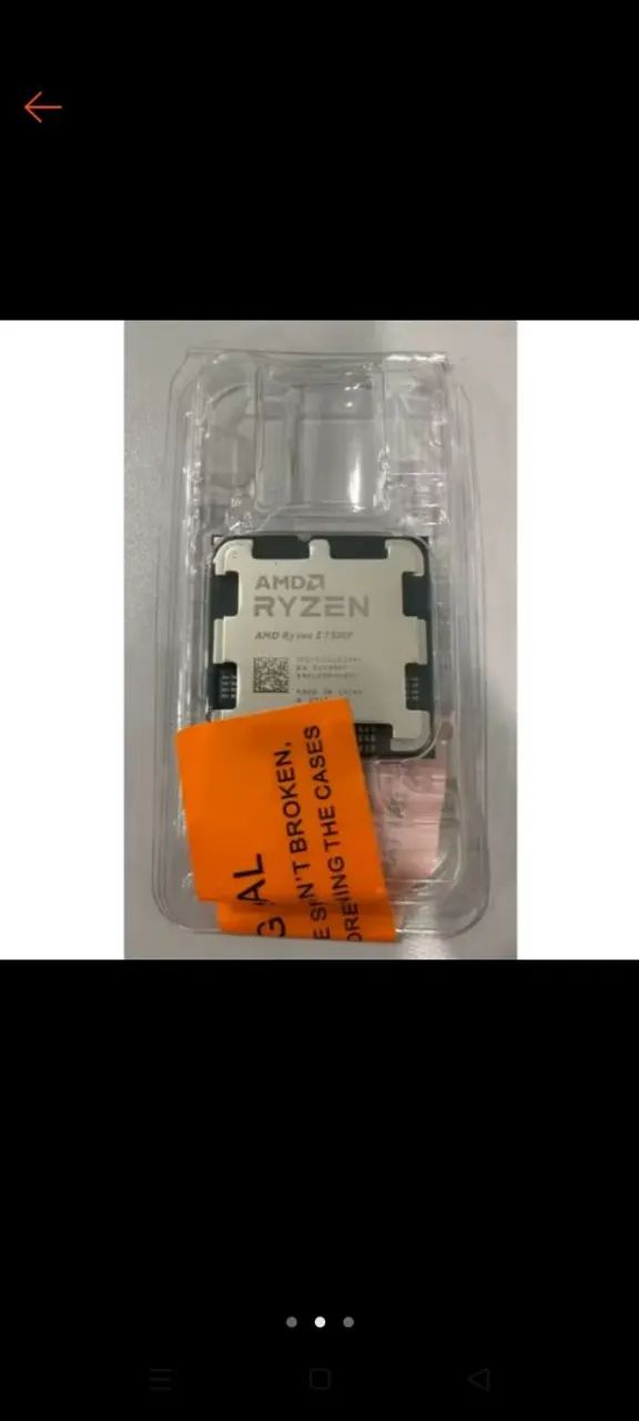 Ryzen 5 7500F + Cooler Darkflash Z4 + Pasta Térmica de Brinde - Foto 3