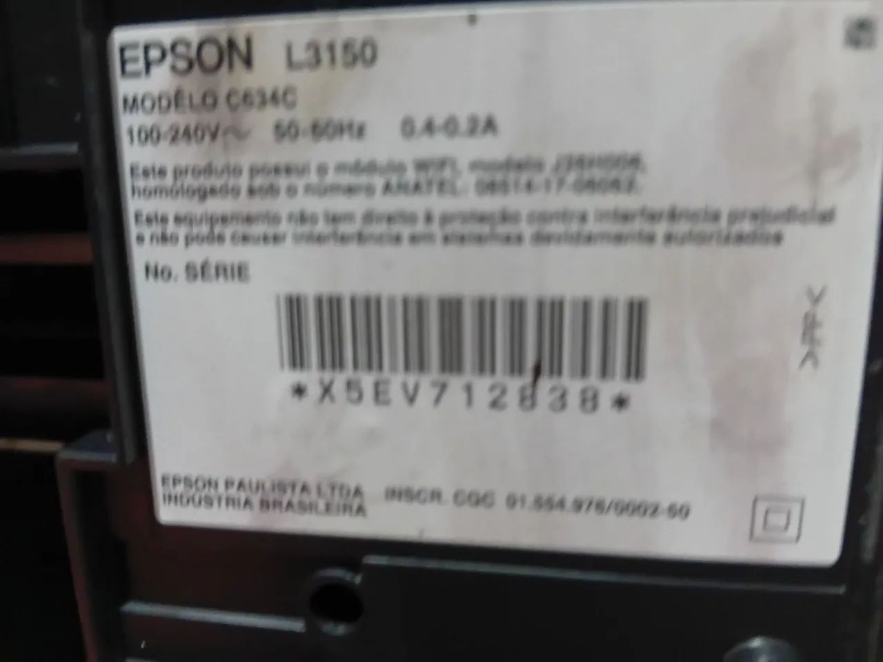 Impressora Epson L 3150 - Foto 4
