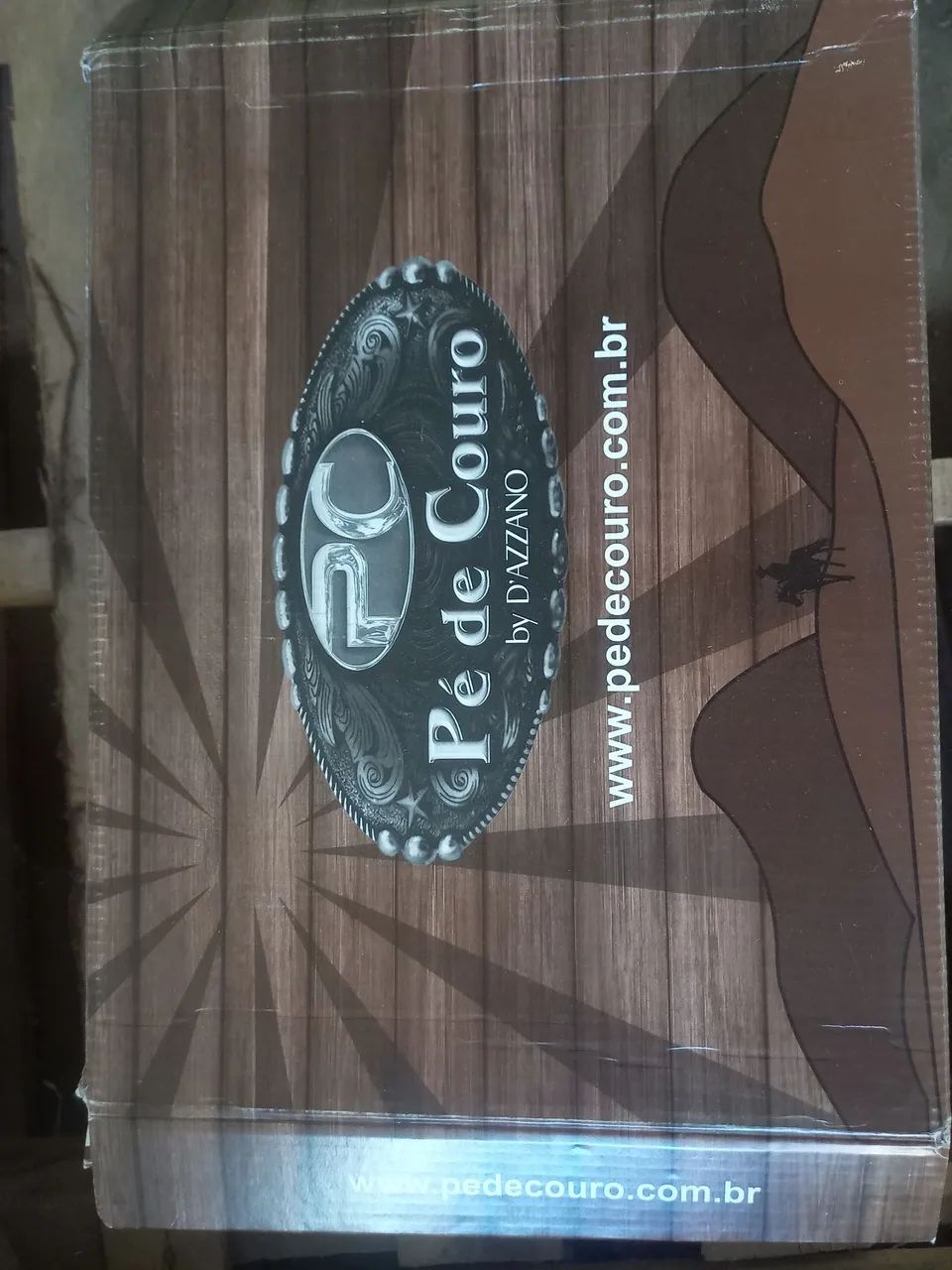 Bota Country Marrom - Foto 5
