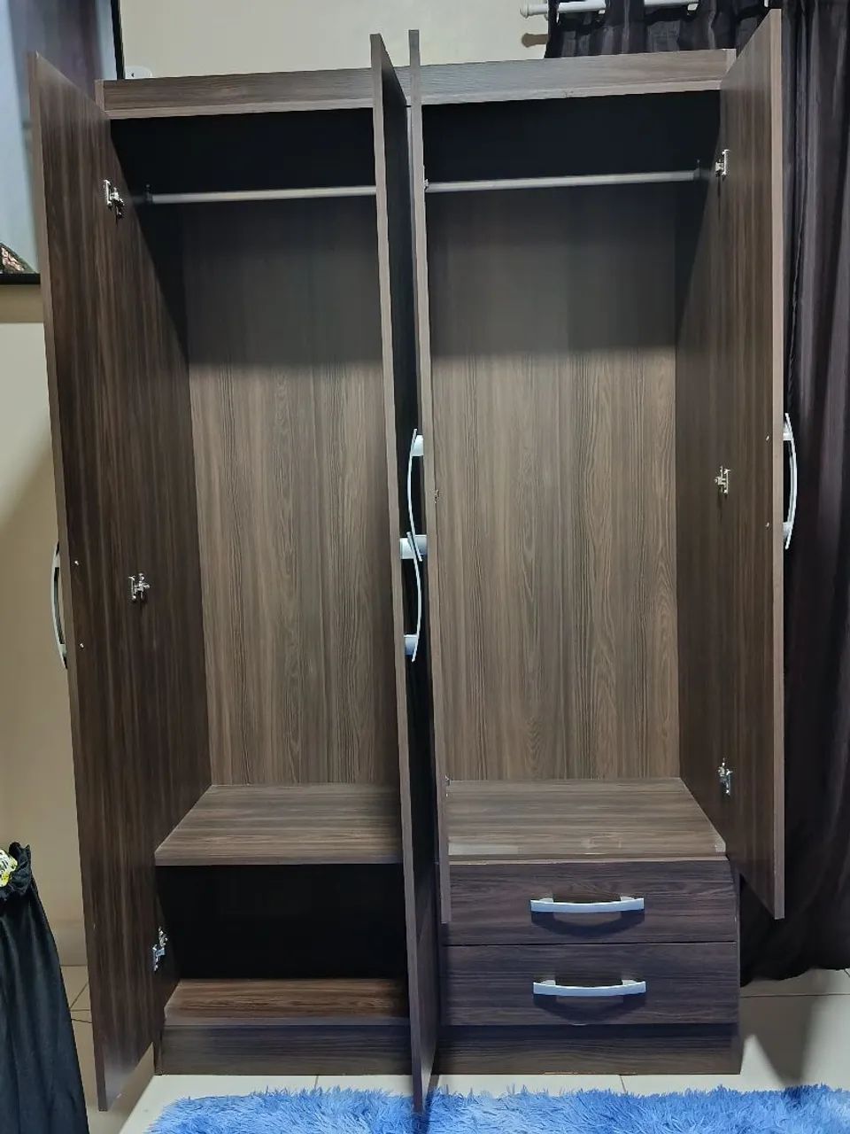 Guarda roupa casal e solteiro  - Foto 3