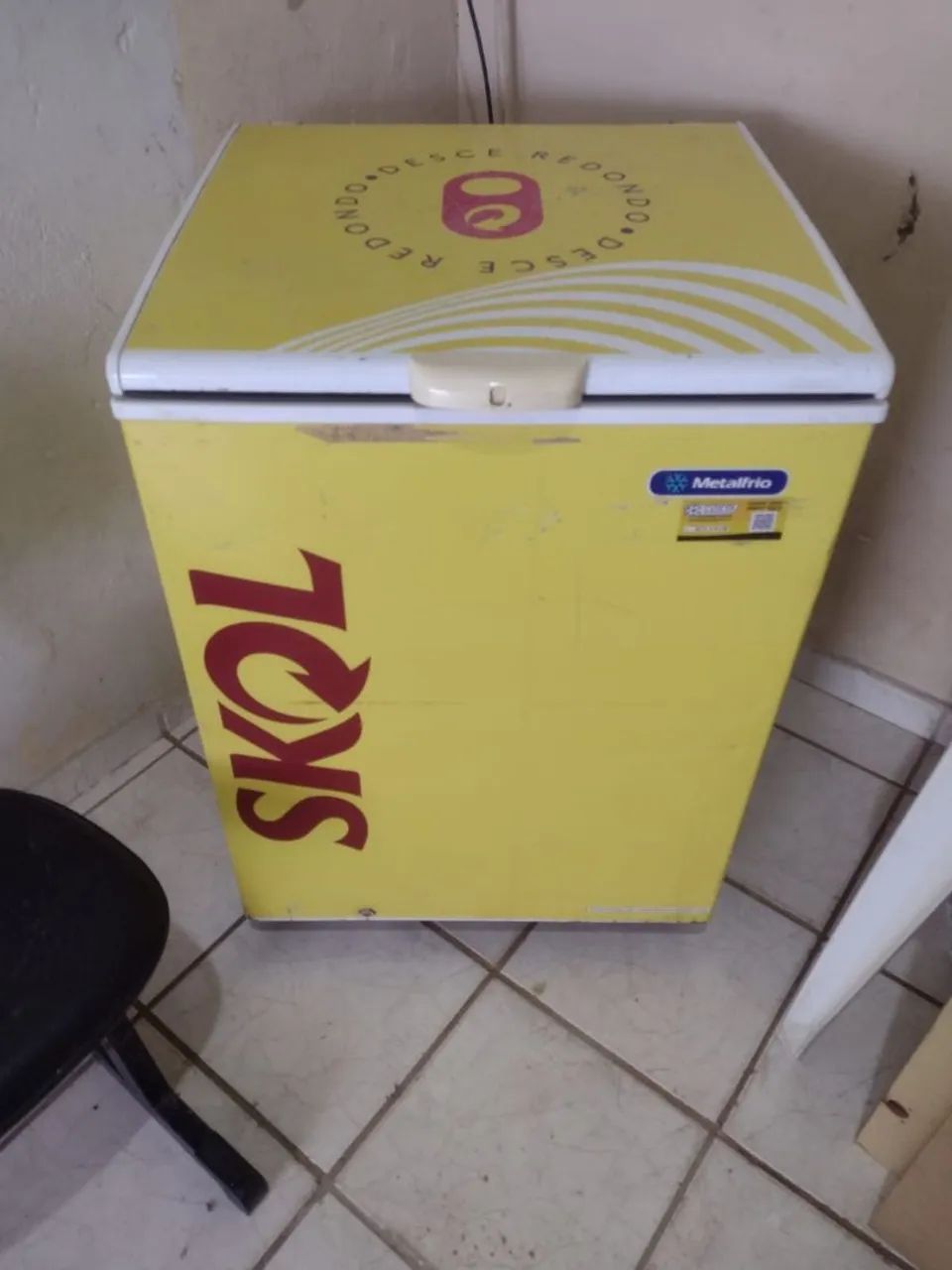 Freezer metalfrio dupla acao