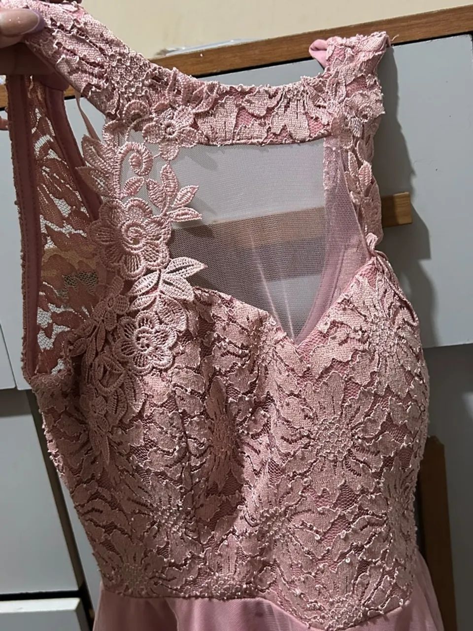 Vestido de 15 anos rosa