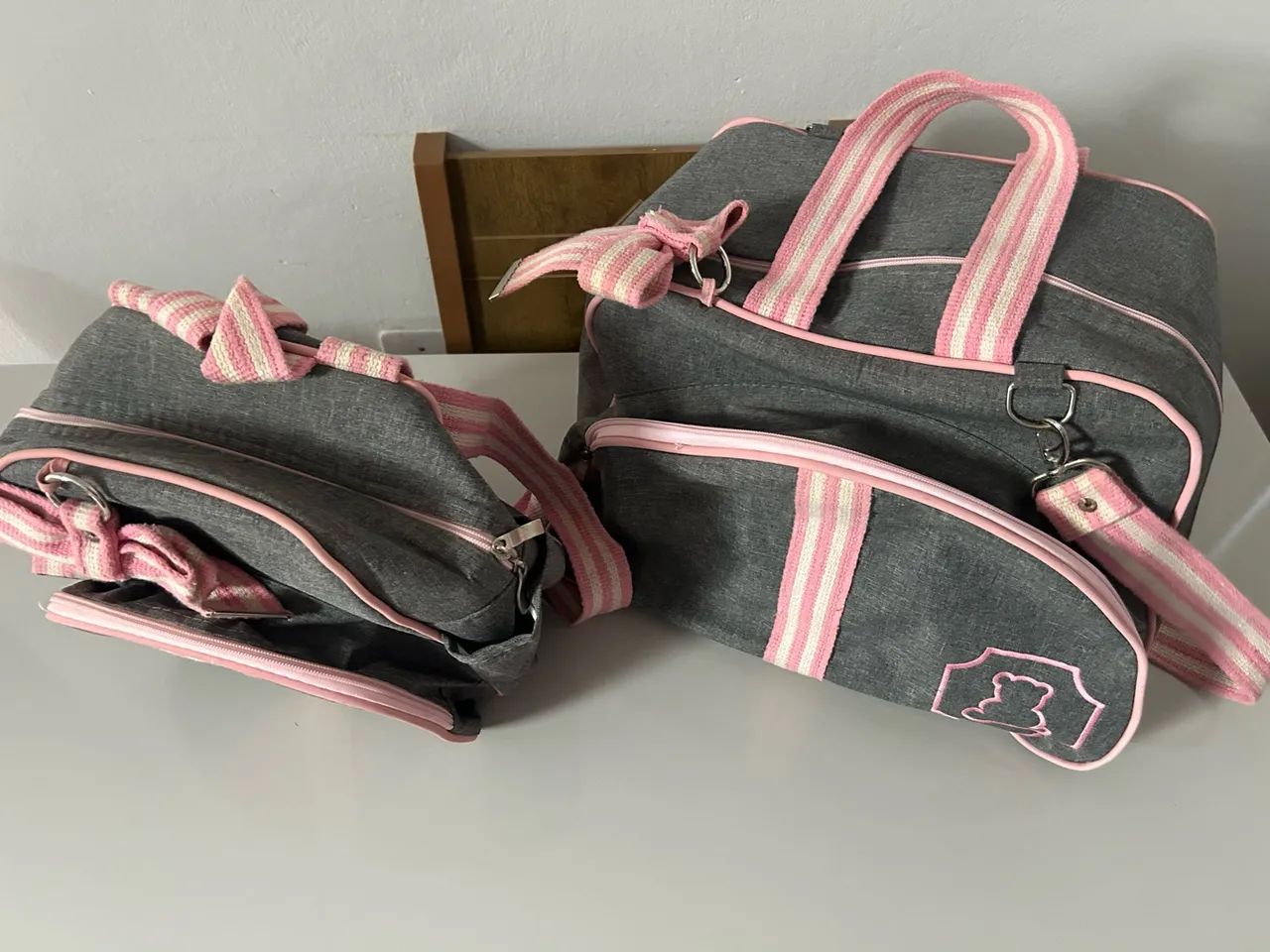 Vende-se bolsa de maternidade para menina - Foto 3