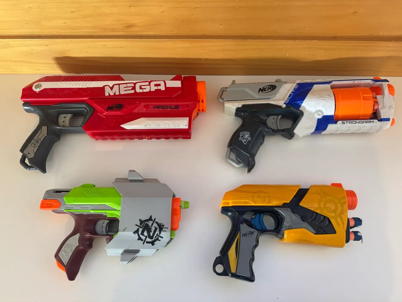 Lote de nerfs em excelente estado