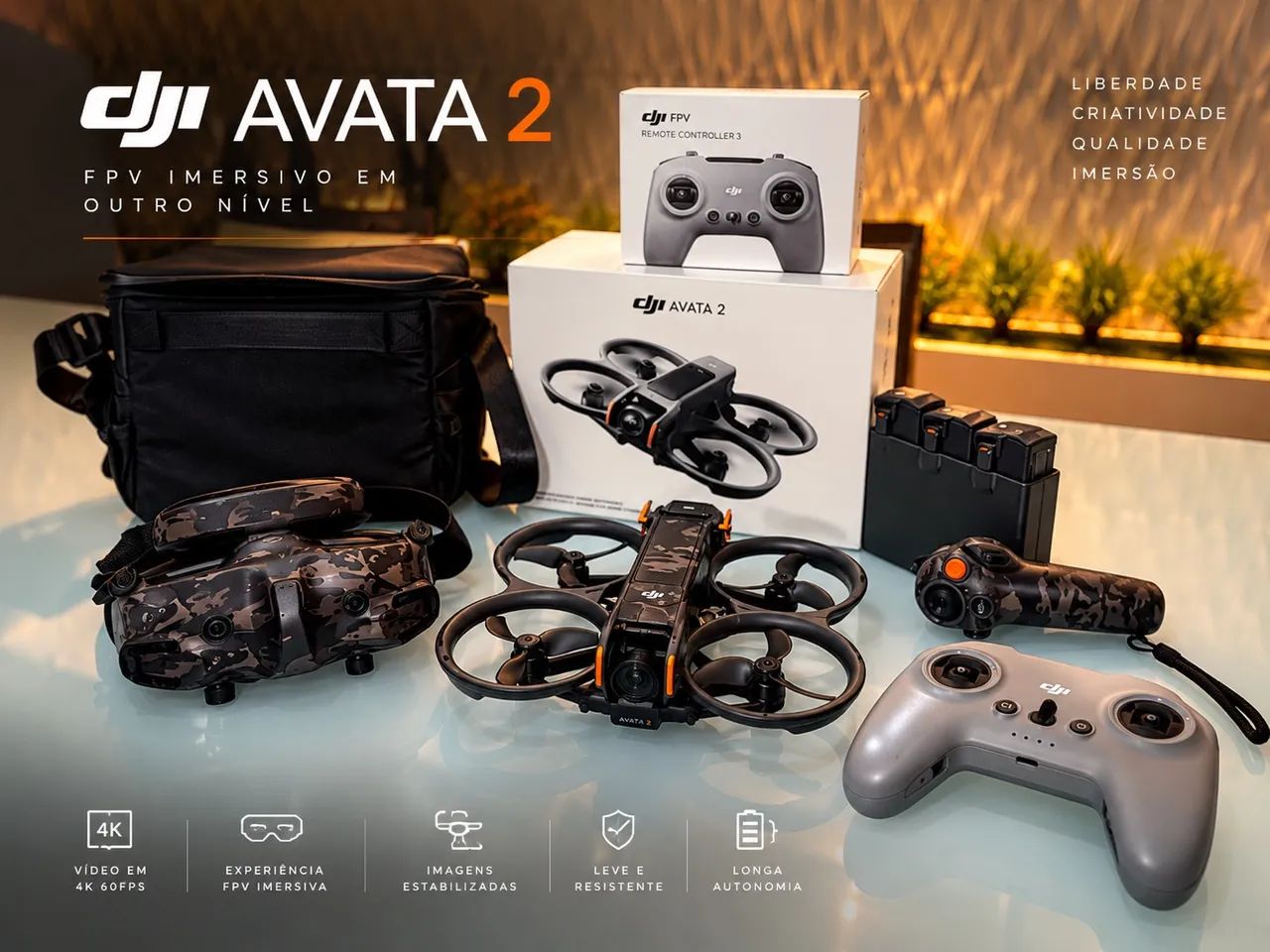 Avata 2 + DJI FPV CONTROLLER 3 ? EXCELENTE ESTADO