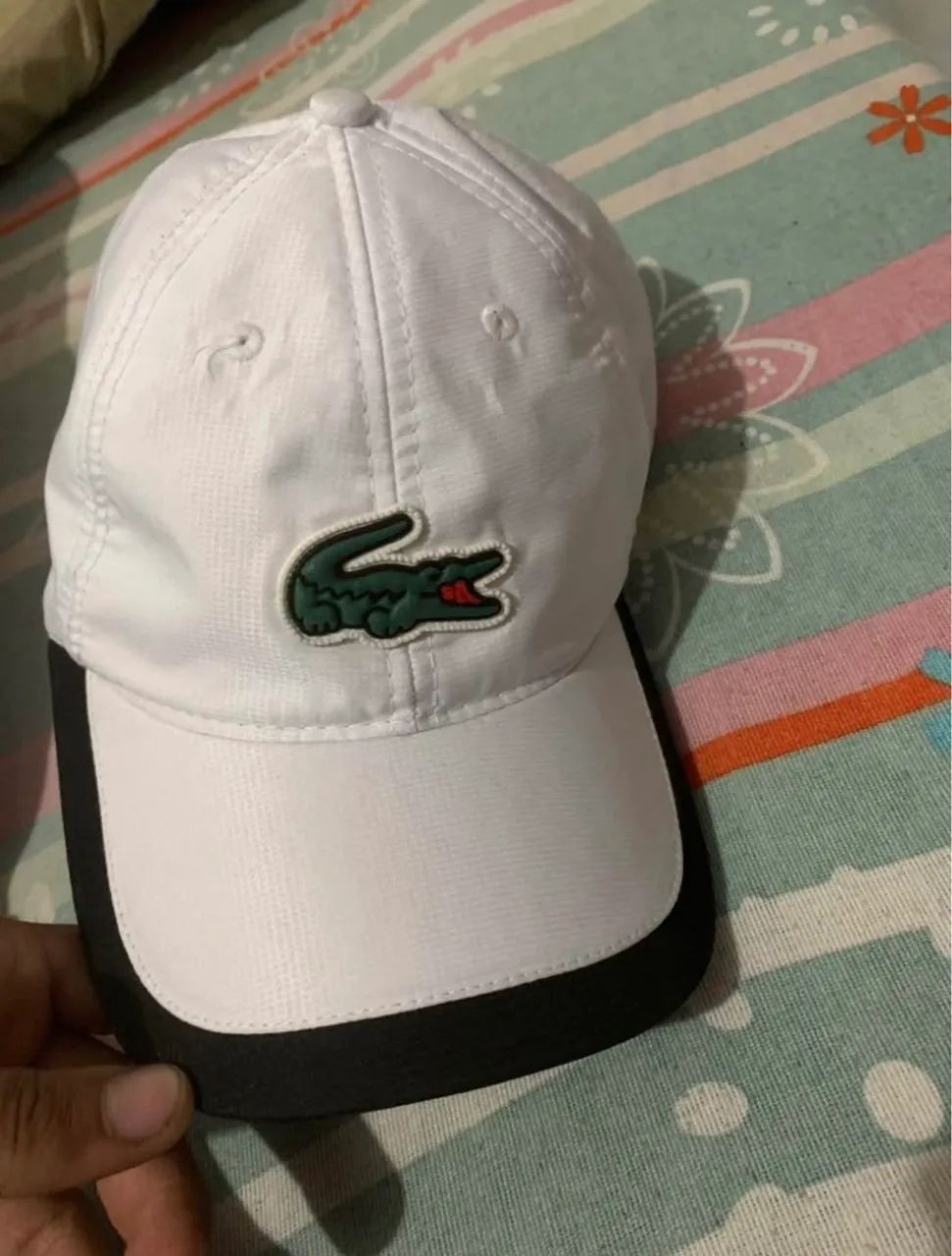 Bone lacoste branco  - Foto 2