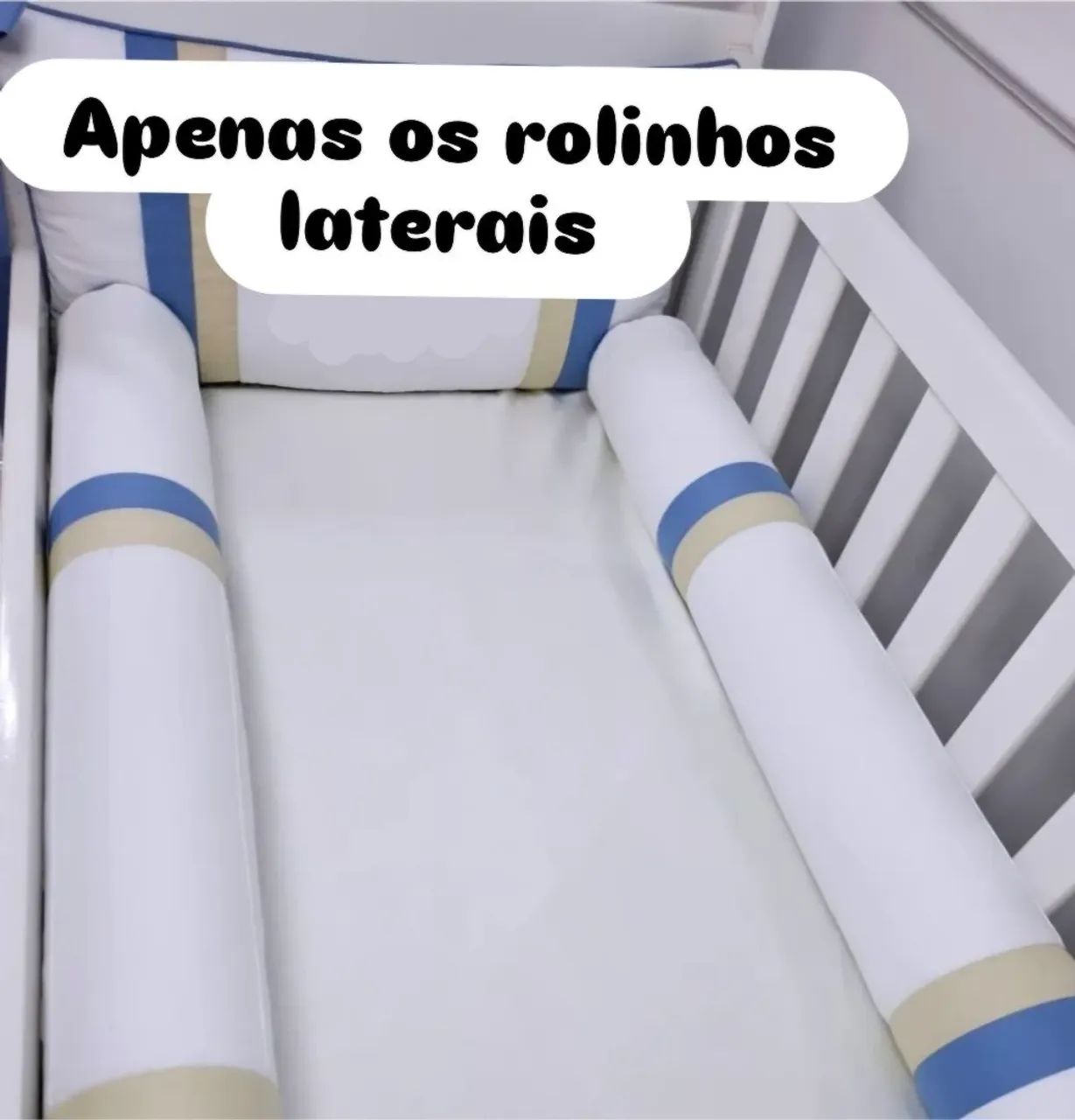Rolos Novos para Berço americano 