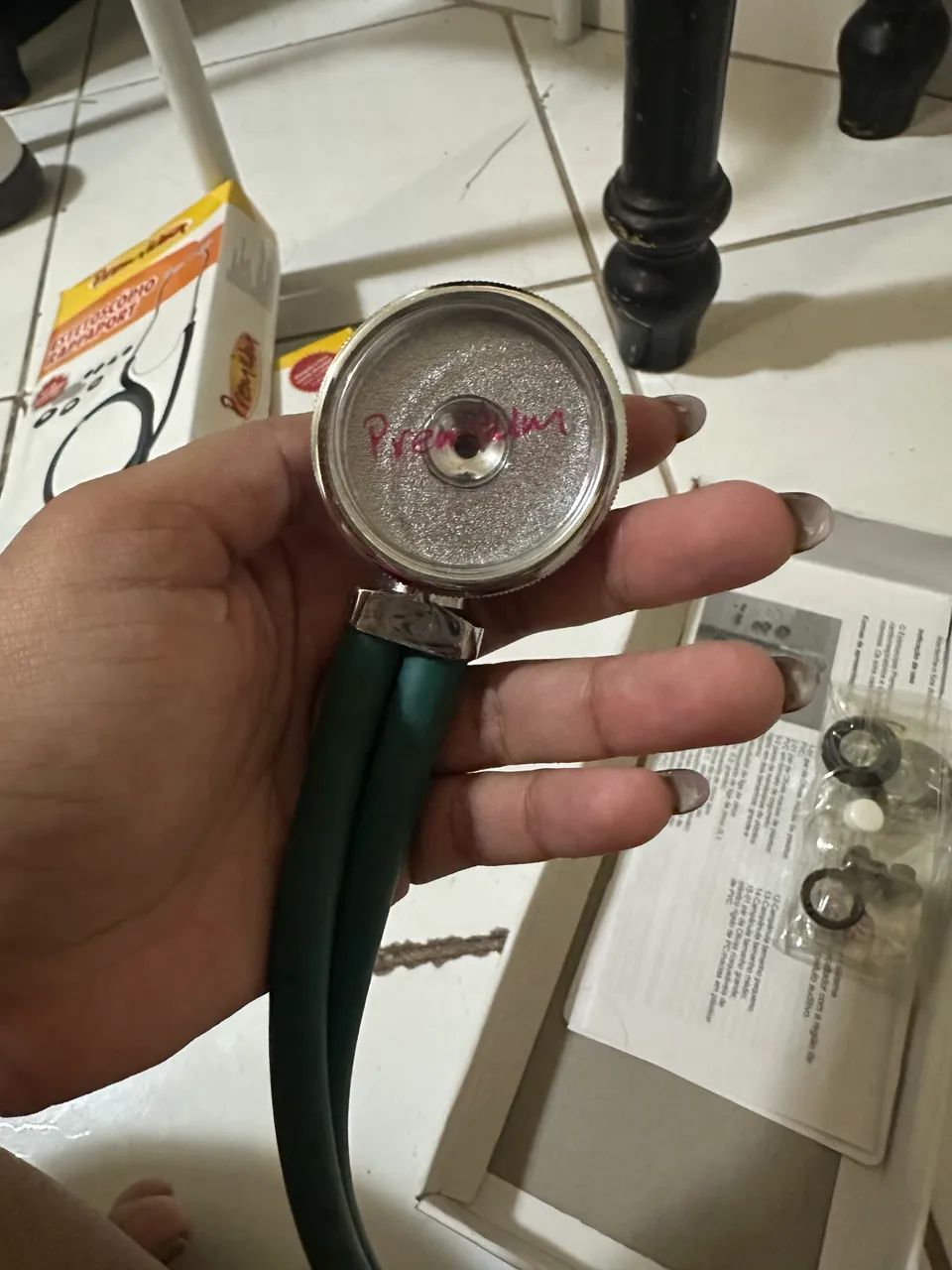 Kit aparelho de pressão e estetoscópio  - Foto 4