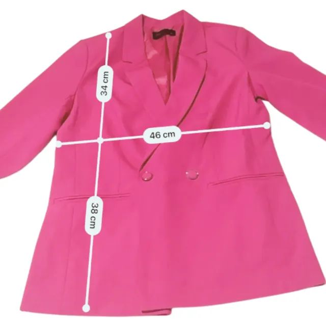Blazer alongado - Marca AK (Riachuelo) - Foto 4