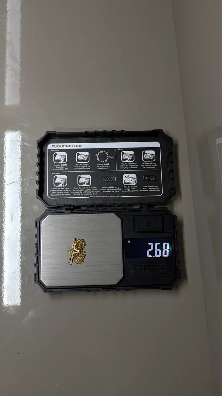 Cordão de Ouro 18K - Novo - 2.68g - Foto 3