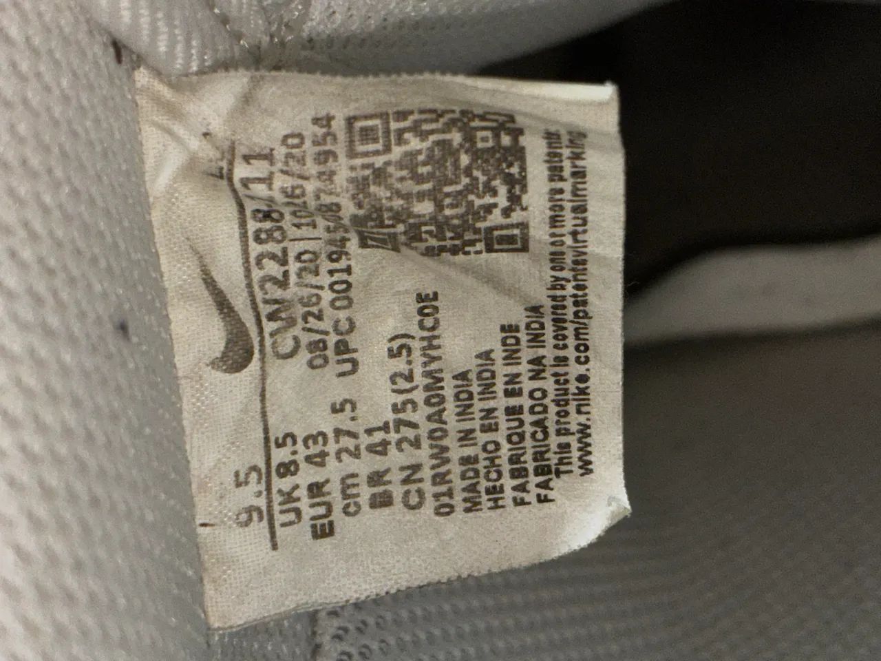 Nike Air Force 1 branco - Foto 5
