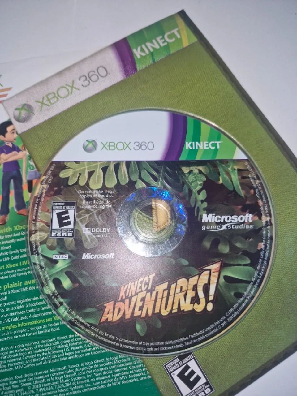 Kinect Xbox 360 Slim + Jogo Kinect Adventures Original - Foto 4