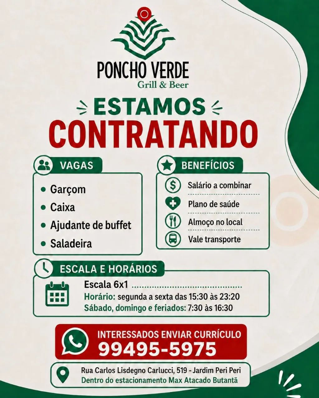Vagas de emprego 
