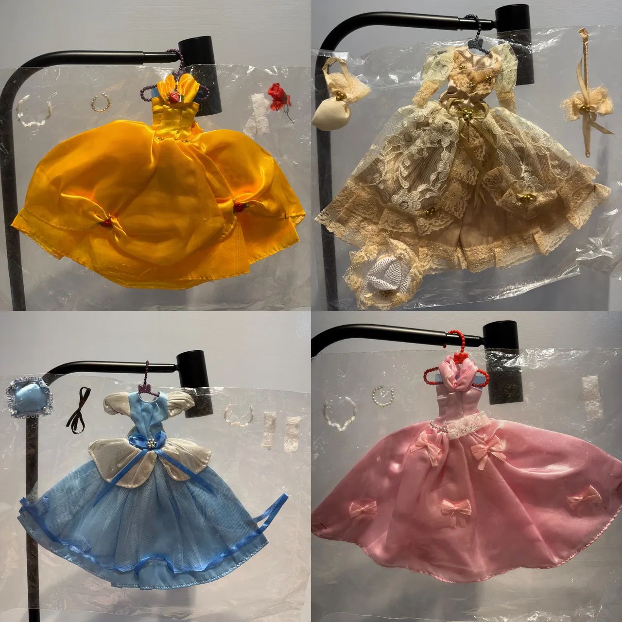 Lote Kit de Roupas de Bonecas Barbie 