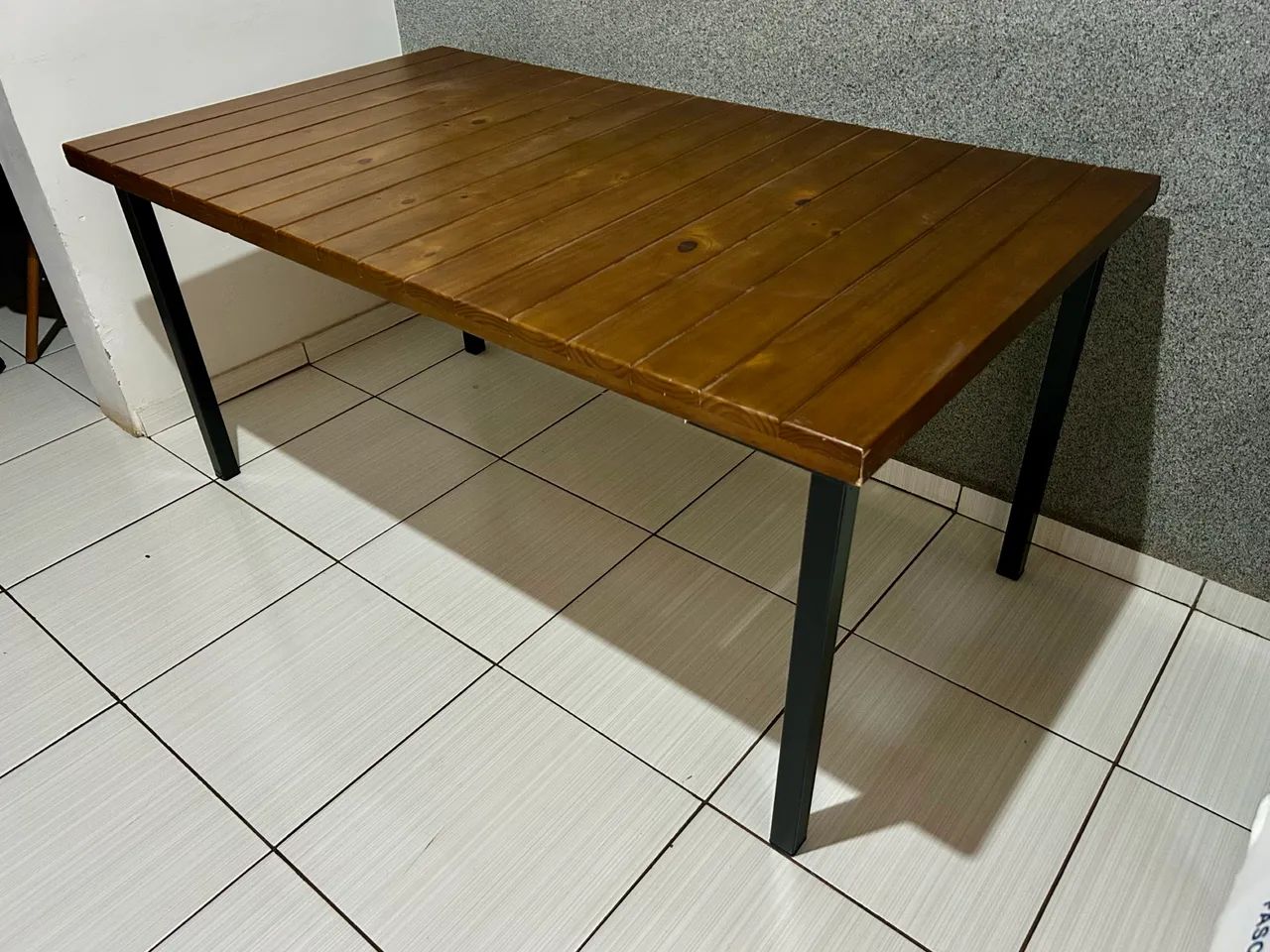 Mesa tampo ripado 1.60m  - Foto 3