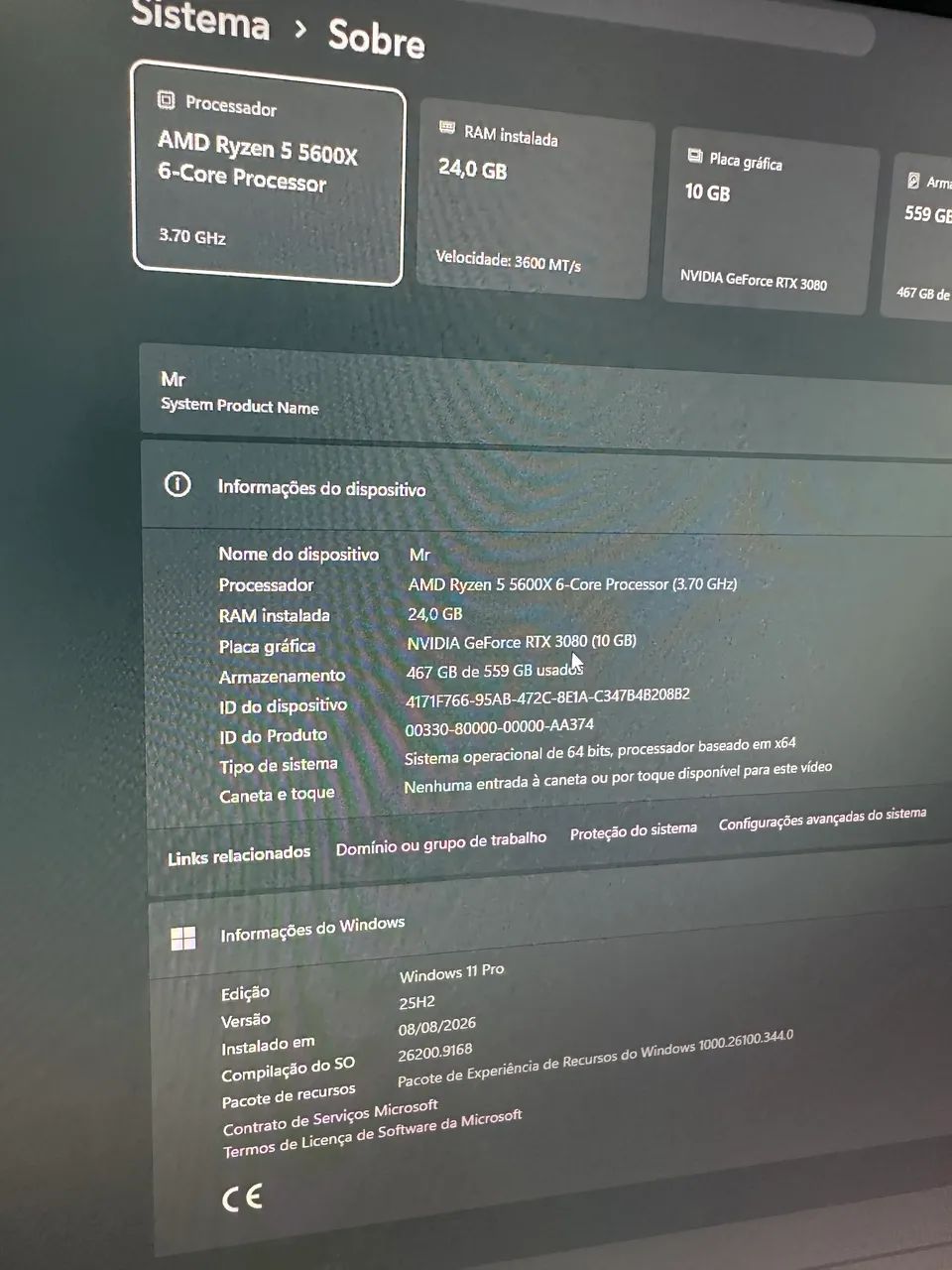 Pc gamer troco em iPhone 17 pro max - Foto 5