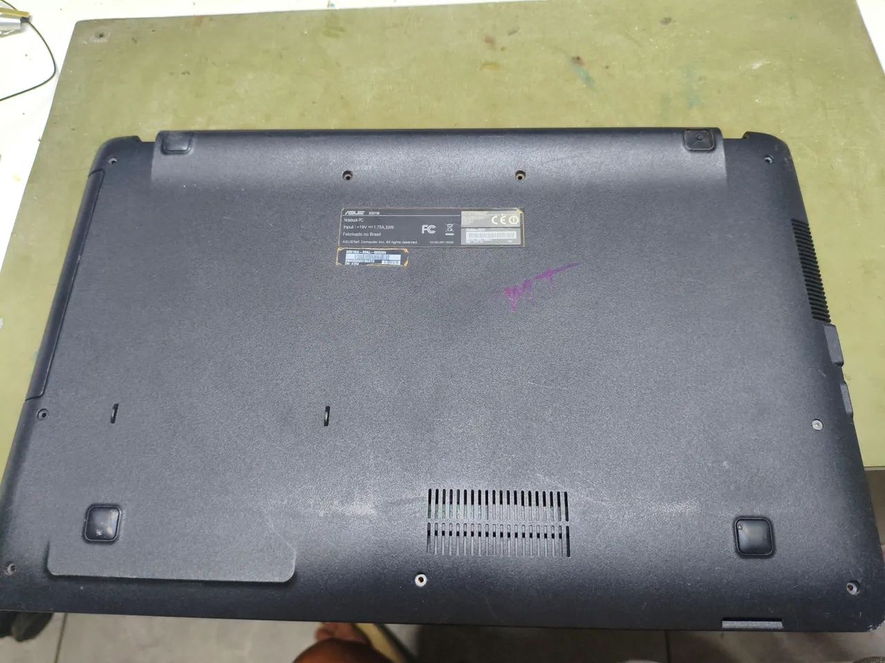 Carcaça Base Asus X551m X551ma Com Teclado - Foto 2