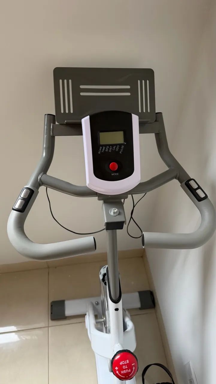 Bicicleta Ergométrica Spinning Magnética Roda Inércia - Foto 5