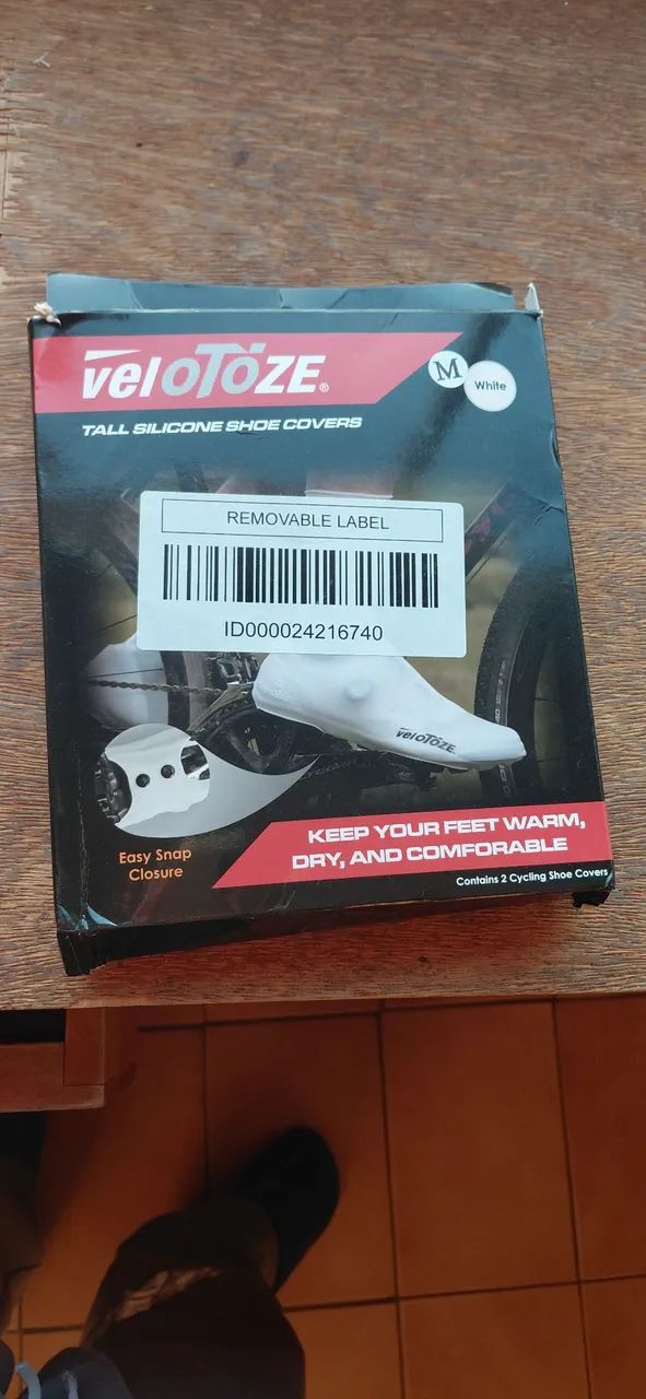 Velotoze capa sapatilha