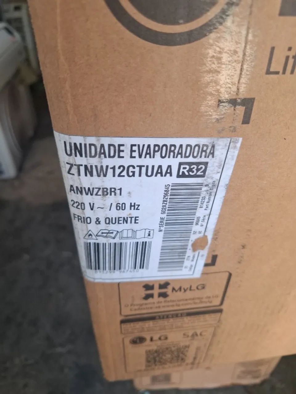 Arcondicionado kassete de 1 via 