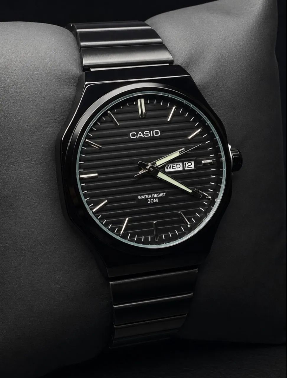 Relógio Casio all black - Foto 2