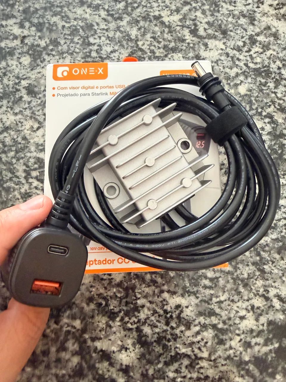 Cabo adaptador STARLINK MINI com Inversor - Foto 3