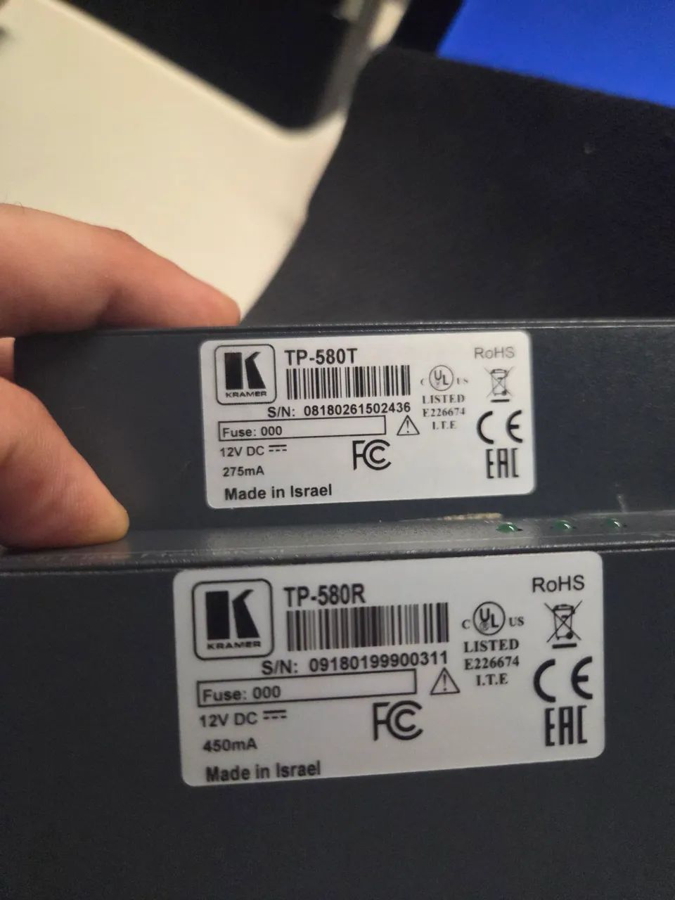 Transmissor HDMI RJ45 RXTX KRAMER TP580 - Foto 3