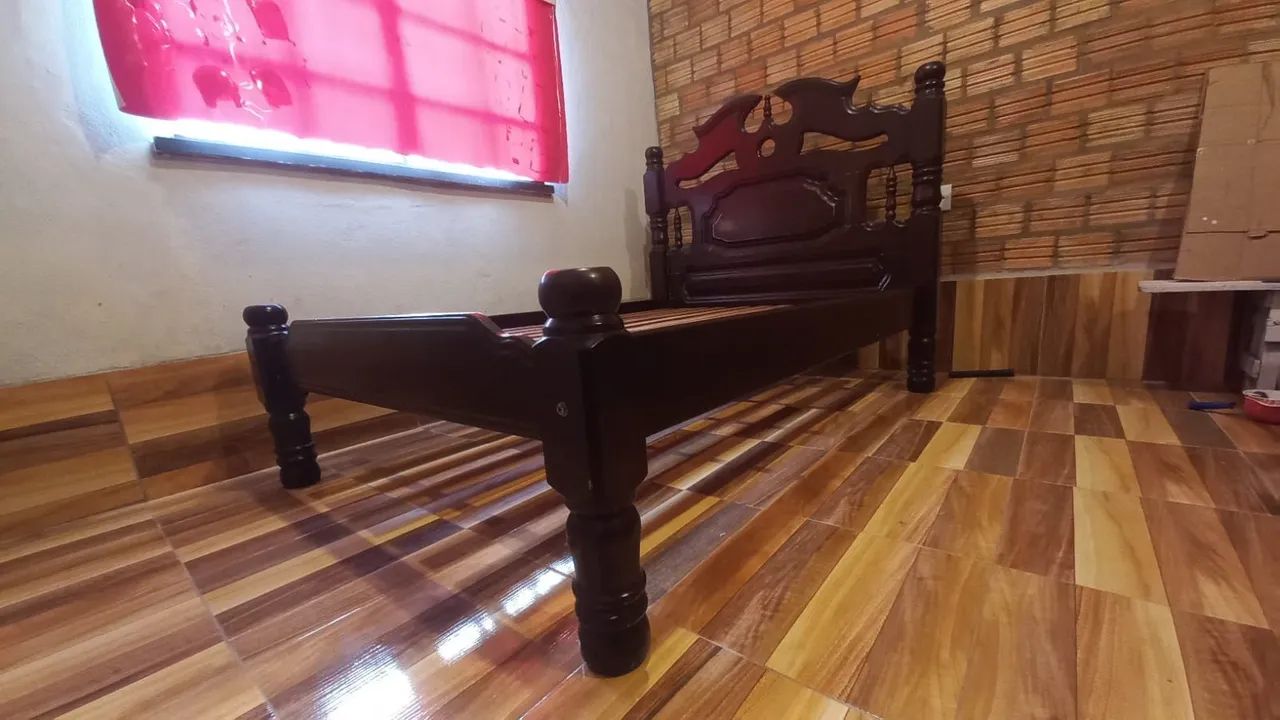 Cama casal de Madeira - Foto 3