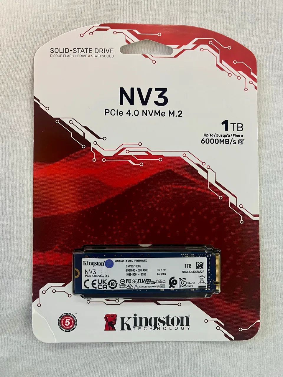 SSD Nvme 1TB kingston NOVO R$ 600 - Foto 2