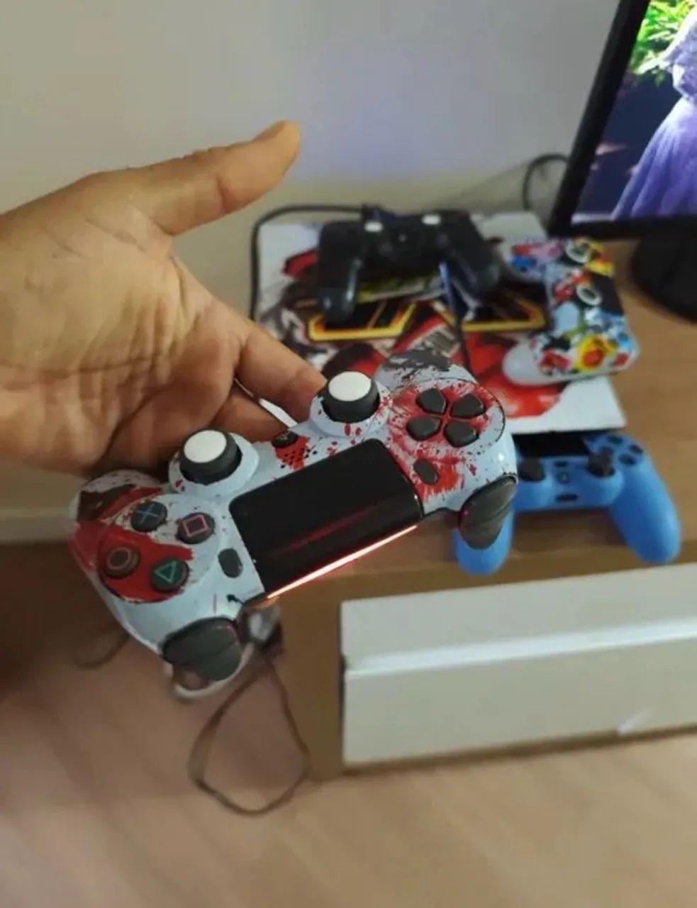 Controle do ps4 - Foto 4