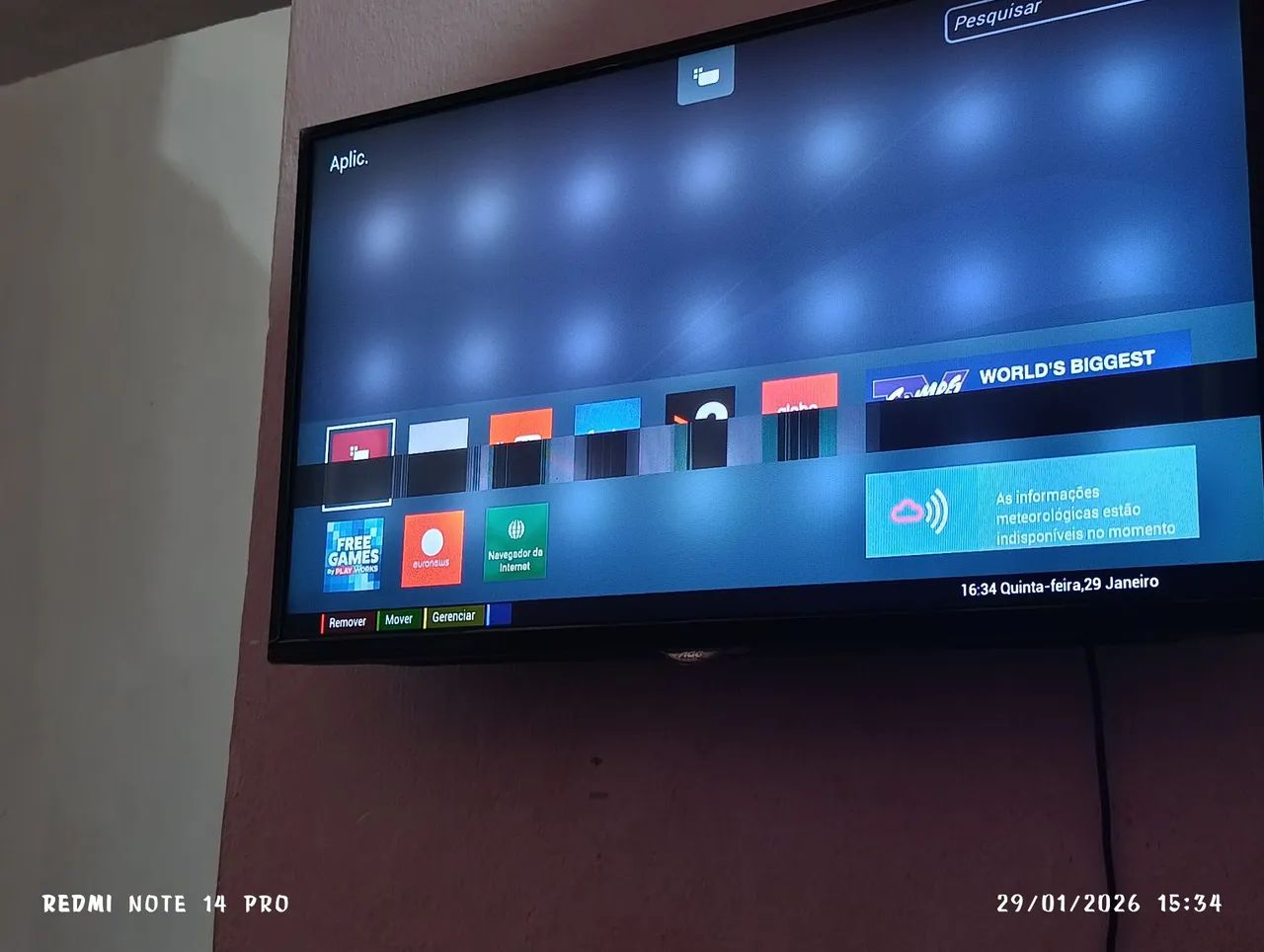 Tv 43 polegadas com defeito  - Foto 2