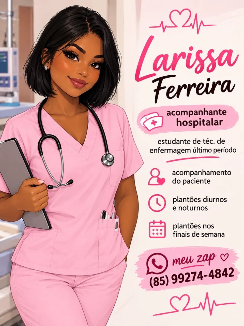 Acompanhante hospitalar 