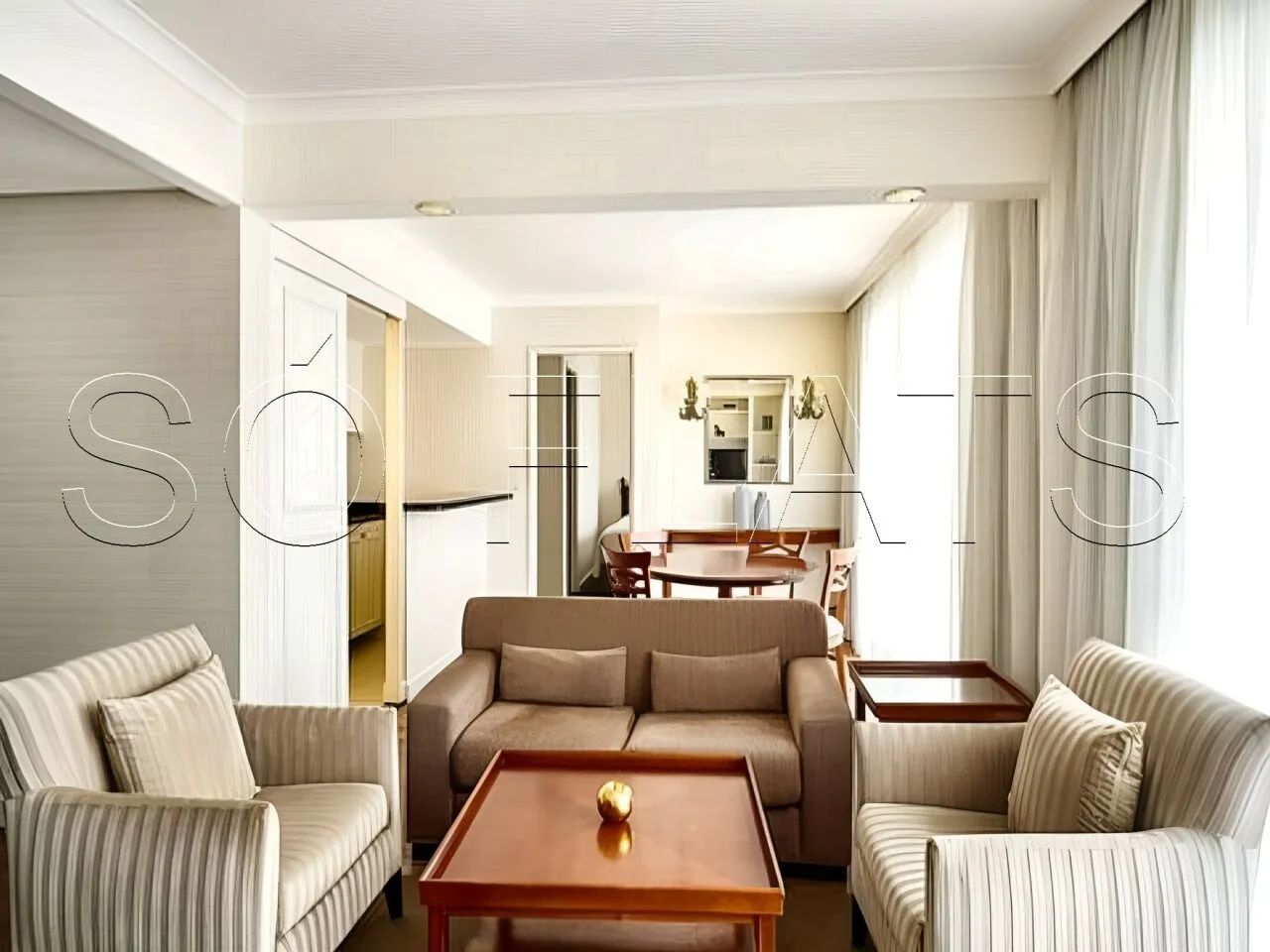 Flat Marriott Executive para venda com 68m², 02 dormitórios e 02 vagas de garagem - Foto 2