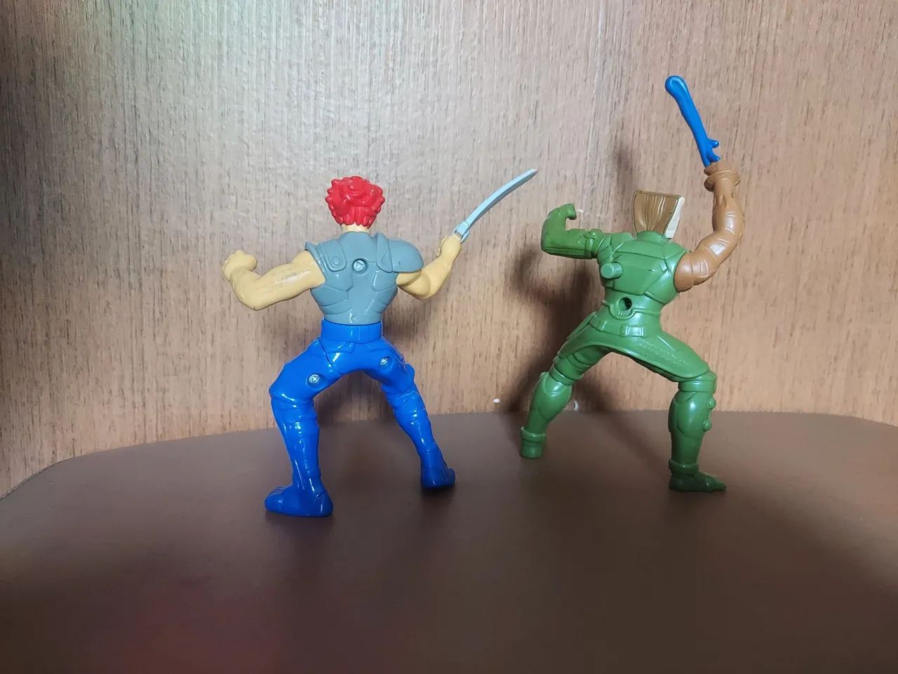 Lote 2 Bonecos Thundercats McDonald's 2013 (Lion-O e Tygra) Com Acessórios - Foto 5