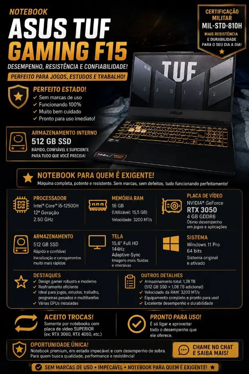 Notebook gamer  - Foto 3