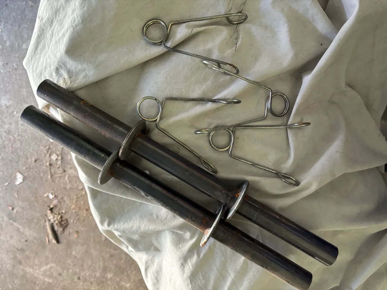 Kit anilha com barra 