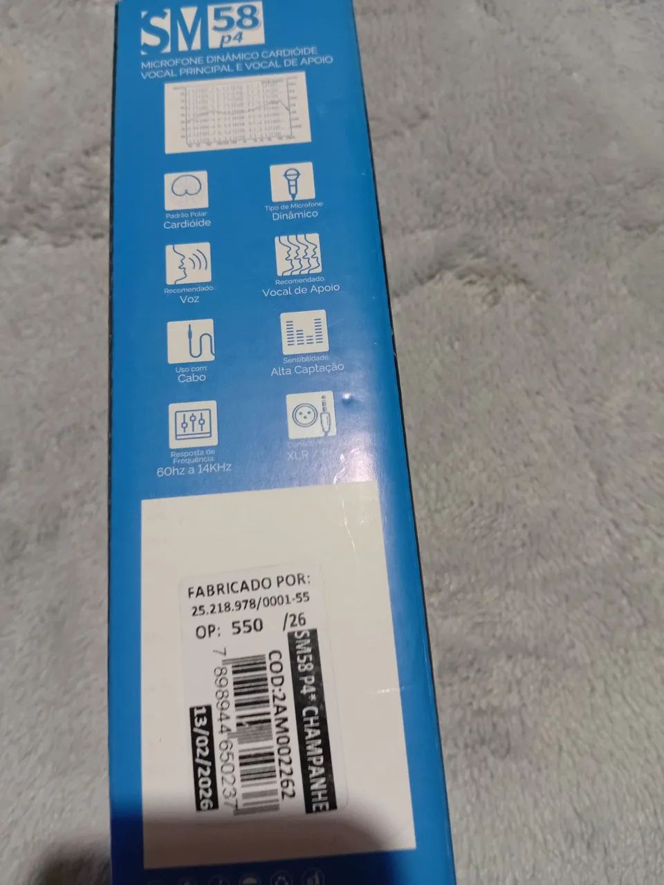 Microfone leson sm58 plus novo - Foto 3