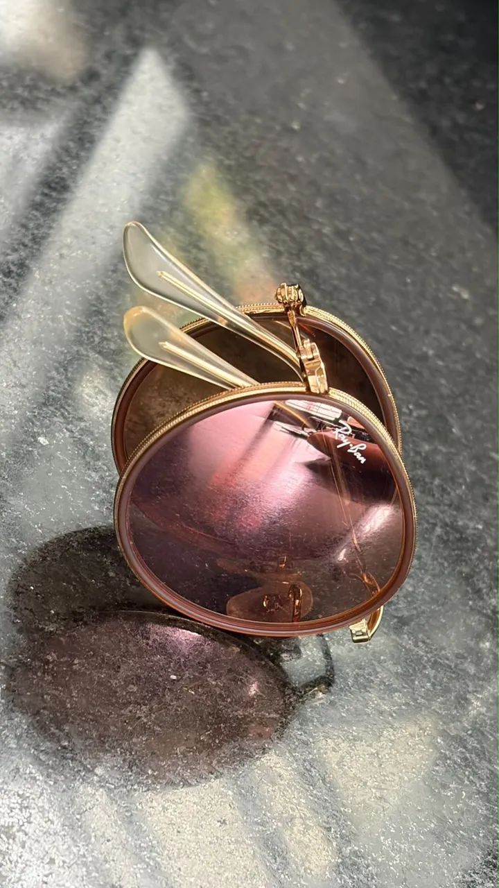 Óculos RAY BAN espelhado/dobrável - Foto 5