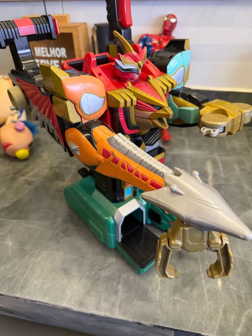 Robô power rangers bandai - Foto 4