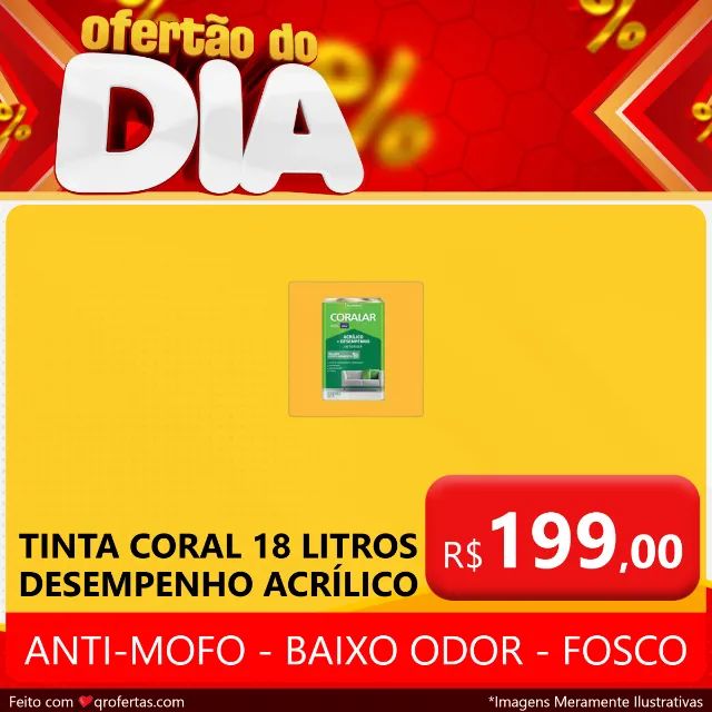 TINTA CORALAR LATA 18 LITROS - CORAL  - Foto 3